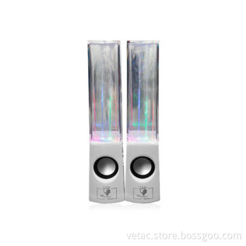 Dancing water speaker for the computer